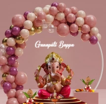 festival decorations Balloon Fantasy Ganpati Decoration